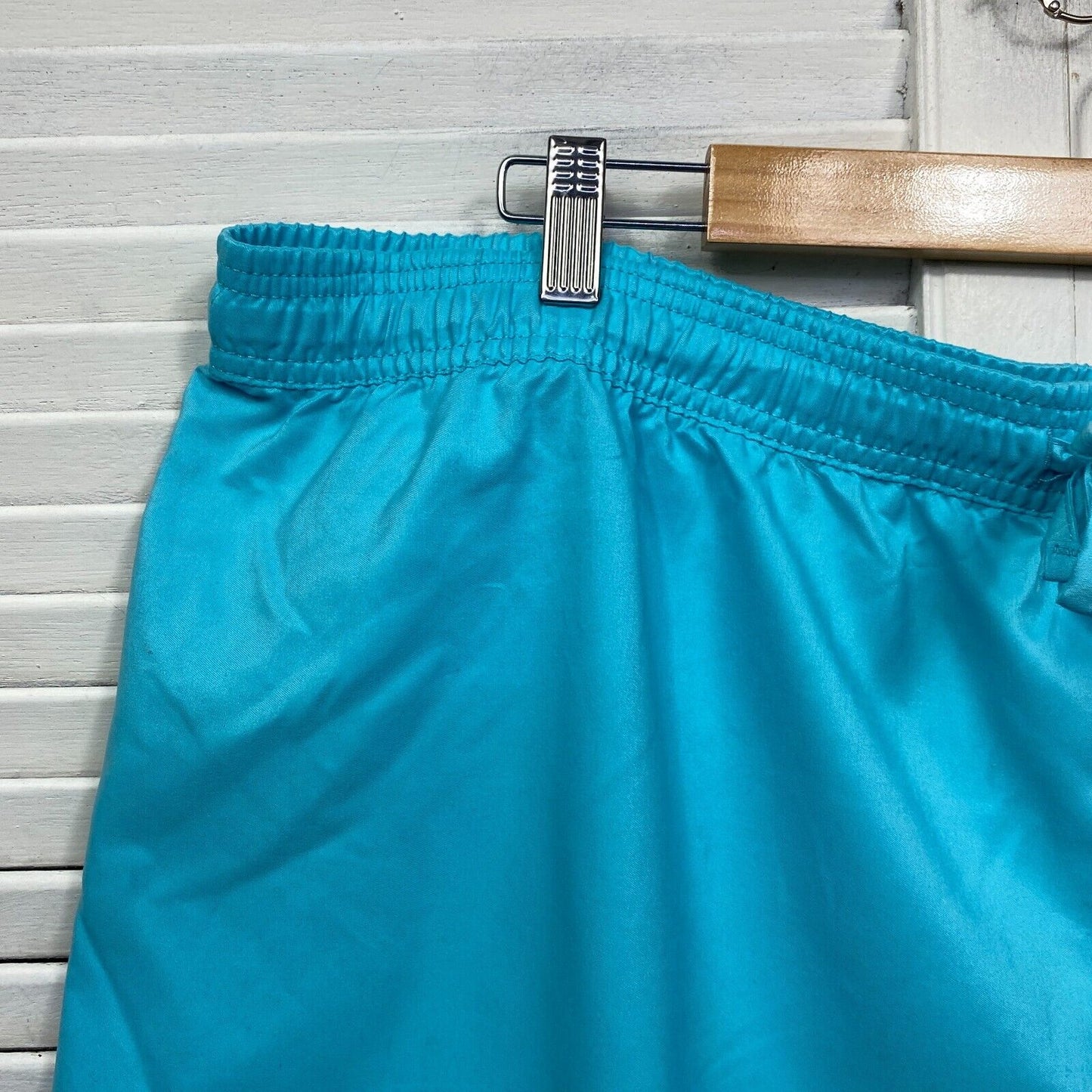 Edited Swim Shorts Size 26 Plus Blue Drawstring Waist Ladies Beach Surf