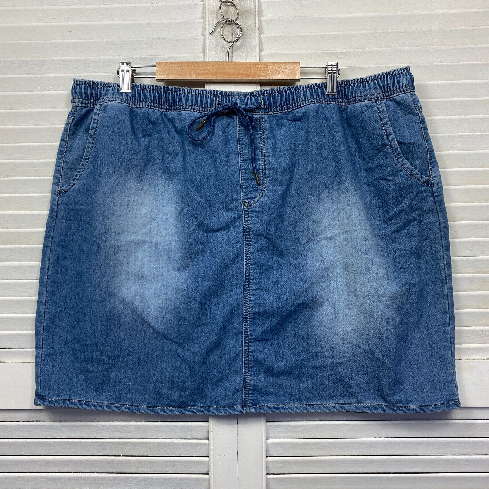 Denim skirt size 18 best sale