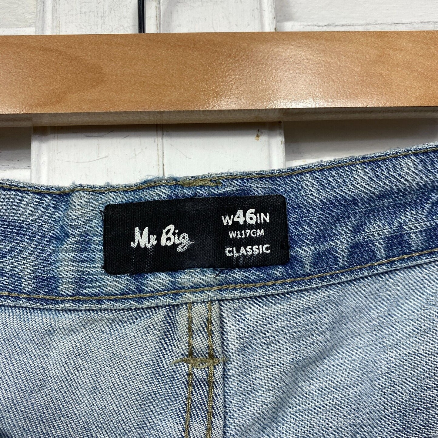 Mr Big Mens Denim Shorts Size 46 Pockets