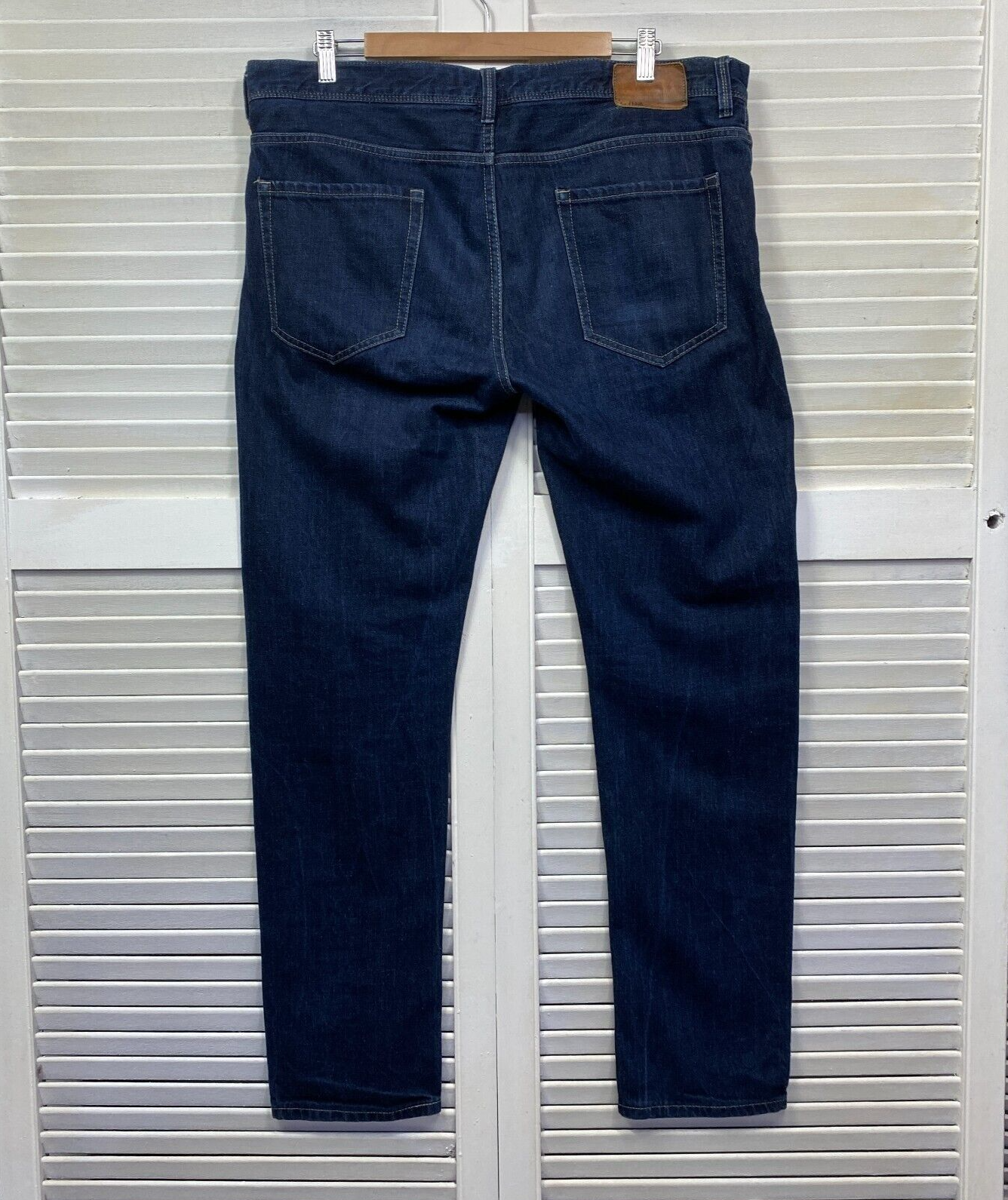 Country Road Jeans Mens Size 36 x 32 Blue Straight Leg 100% Cotton Pockets