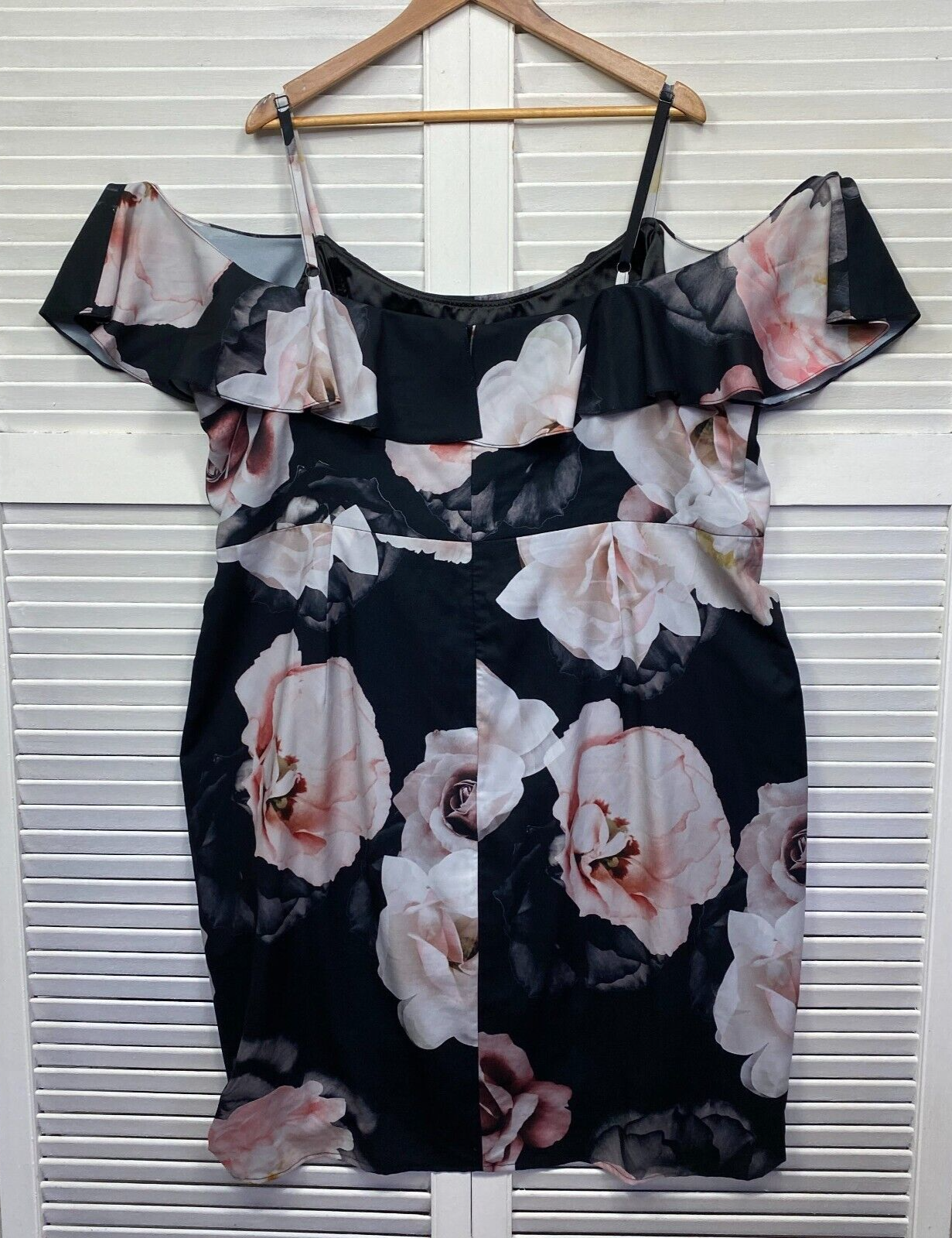 City Chic Dress Womens Size 22 Plus 2XL Strapless Evening Cocktail Formal Occasion Preloved