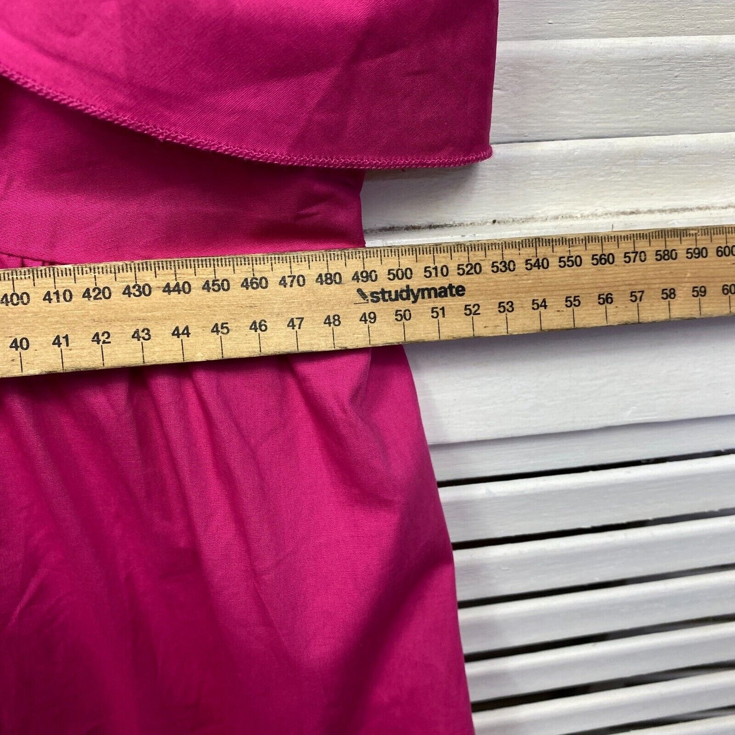 Ebby and I Dress Size 16 Pink Ruffle Short Sleeve Button Up Cocktail Occasion