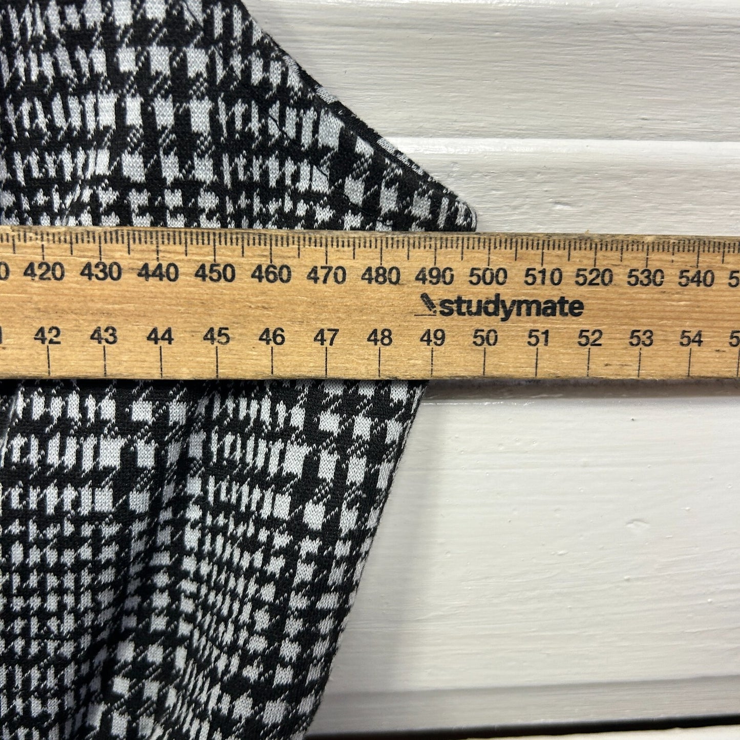 CCX City Chic Dress Size 14 XS Plus Grey Sleeveless Check