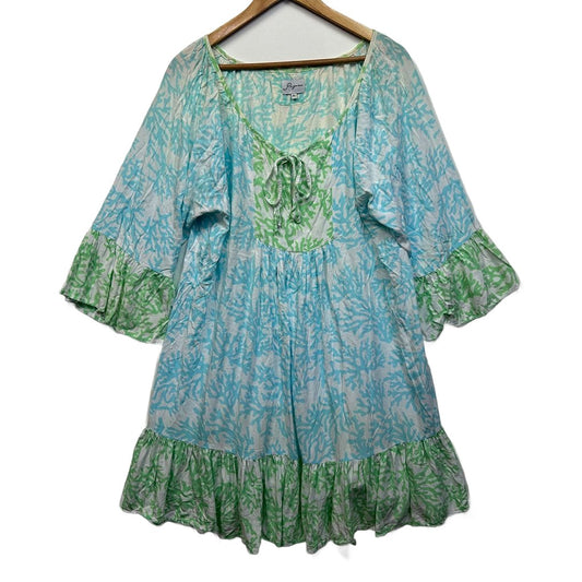 Piyama Blue Boho Dress - Size XL
