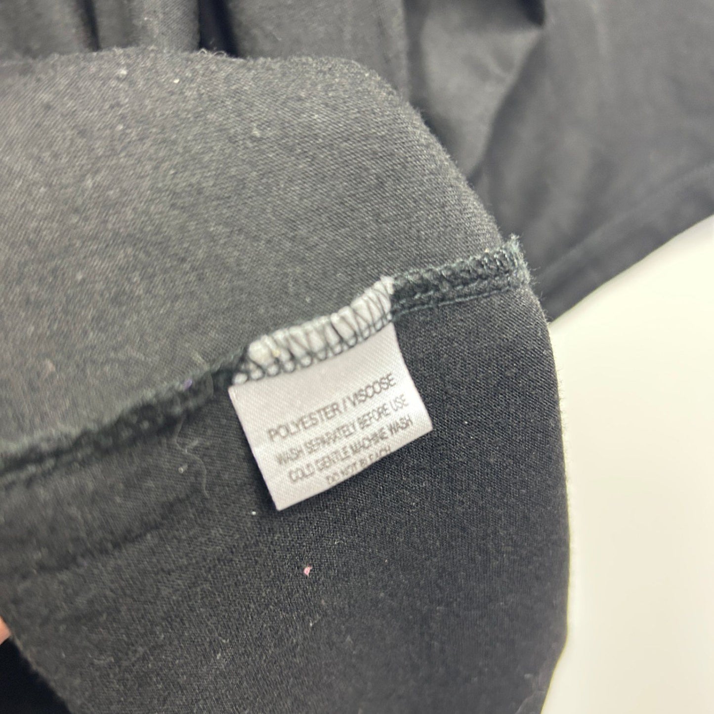 Black Shrug Jacket Size 18 - 20? Plus Black Long Sleeve Open Front Longline