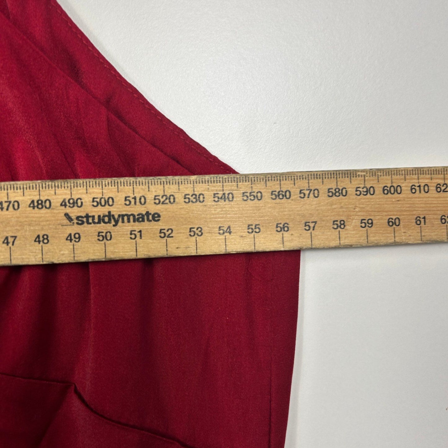 New City Chic Maxi Dress Red Sleeveless Evening Cocktail Draped Size 20 22 XL