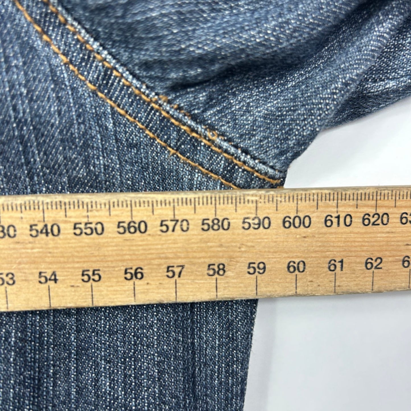 Autograph Womens Denim Jacket Blue Zip Front Casual Pockets Size 16