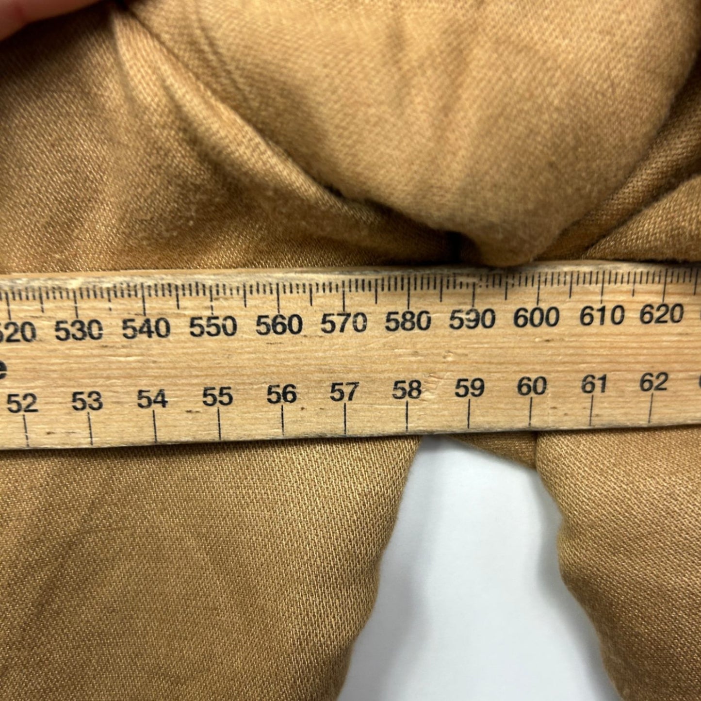 Sportscraft Jacket Size 18 Brown Tan Zip Front Long Sleeve Linen Blend