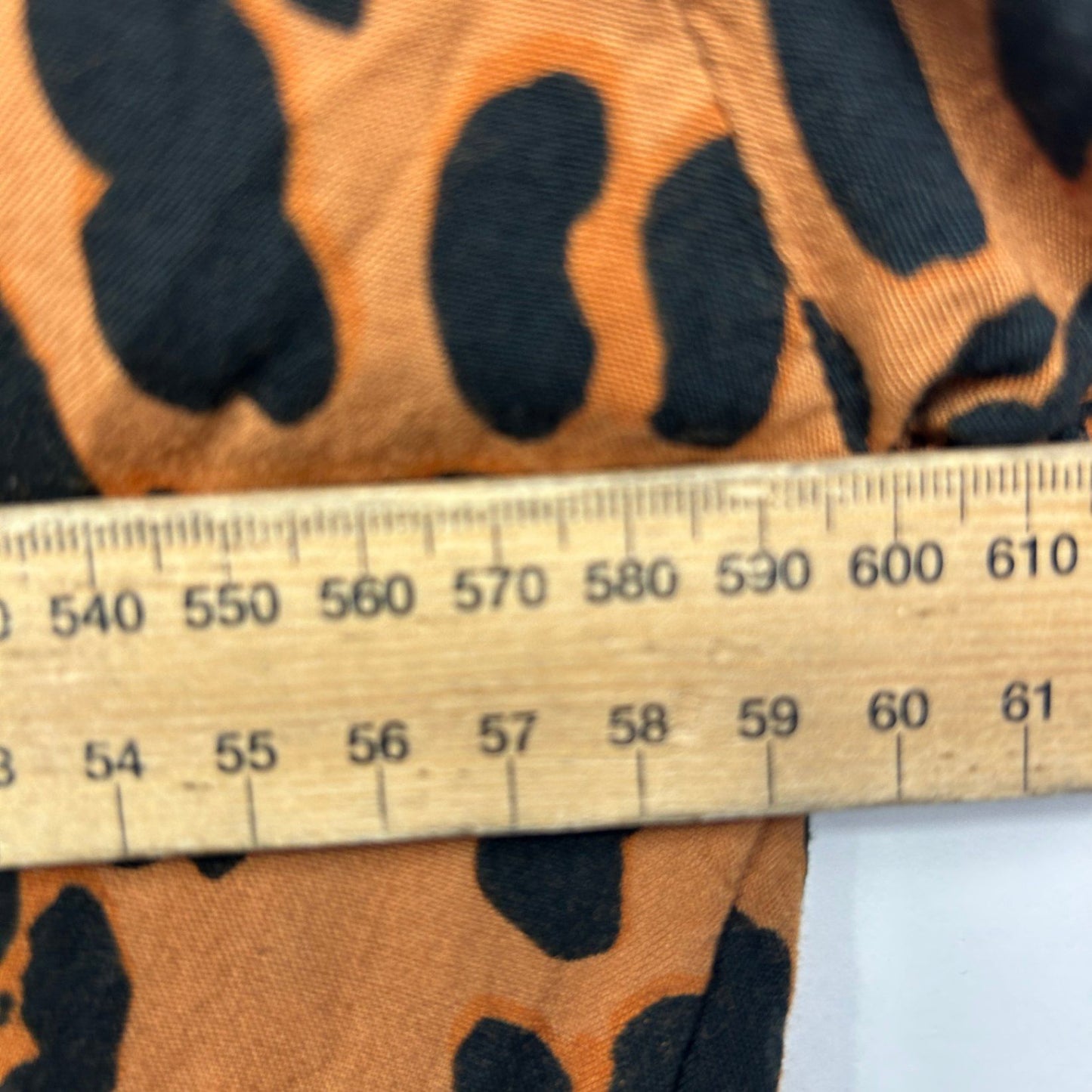 Animal Print Smock Dress Size 18 20 XXL  Rayon Short Sleeve