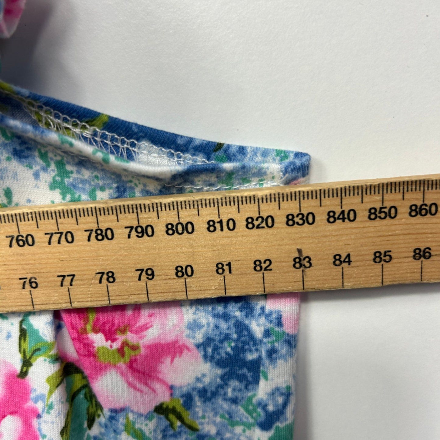 Hodgson Maxi Dress Size 36 Short Sleeve Multicoloured Floral Midi Length