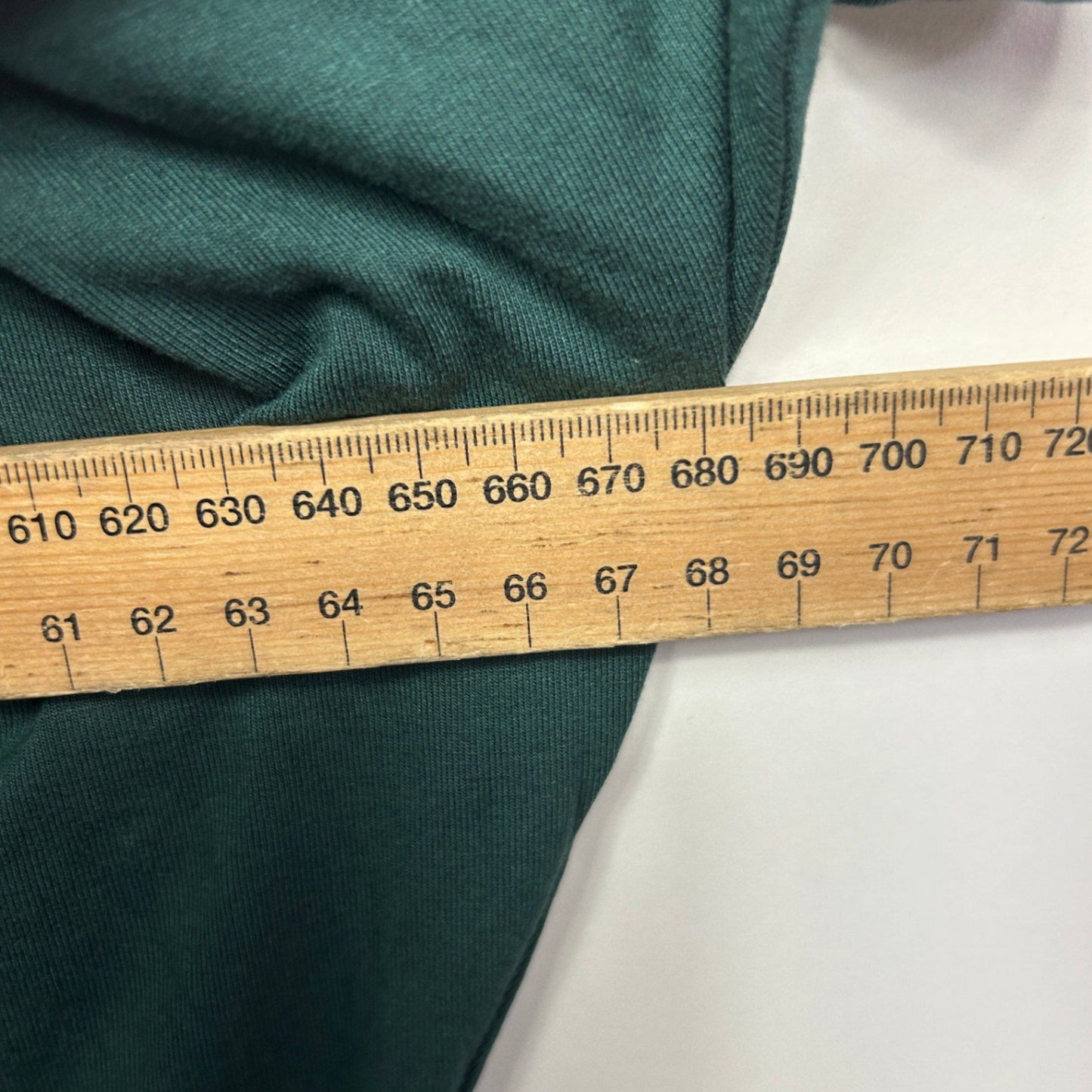 Betty Basics Batwing Top Size 22 Green Viscose Blend Short Sleeve