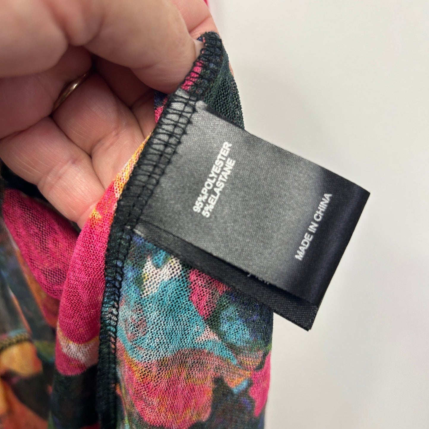 Taking Shape Kimono Duster Jacket LongLine Size 16 Small Plus Multicoloured Open Front