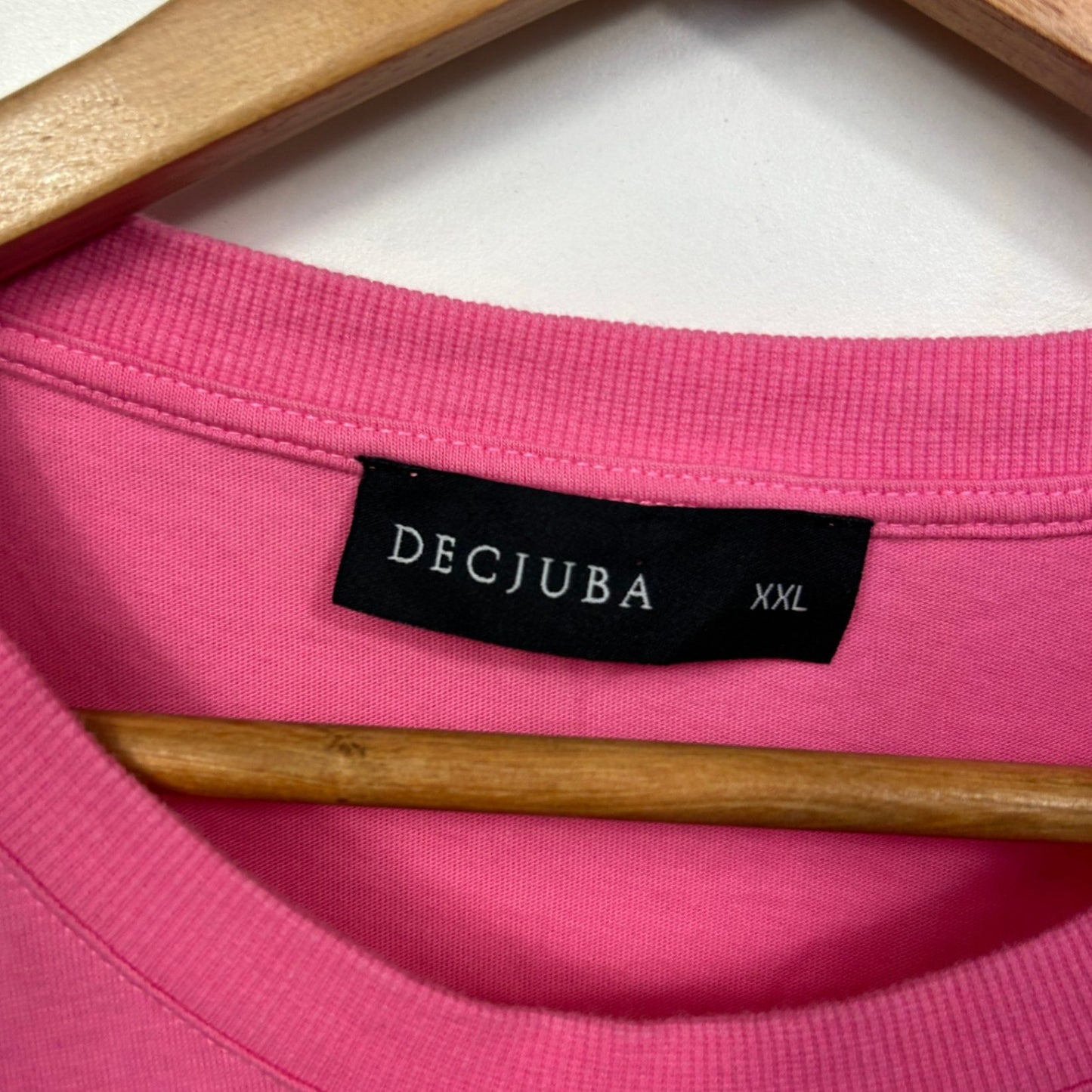 Decjuba Emery Shoulder Pad Tank Top Pink Sleeveless T-Shirt Size 16 XXL