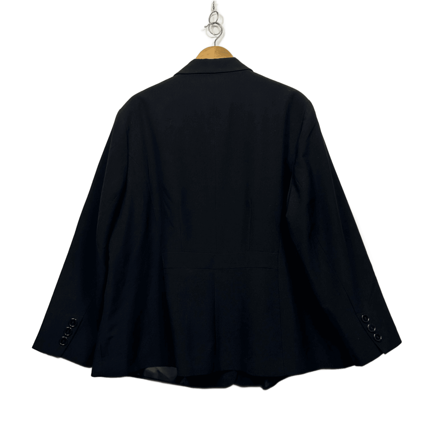 Autograph Black Blazer Jacket Size 22 Plus Long Sleeve