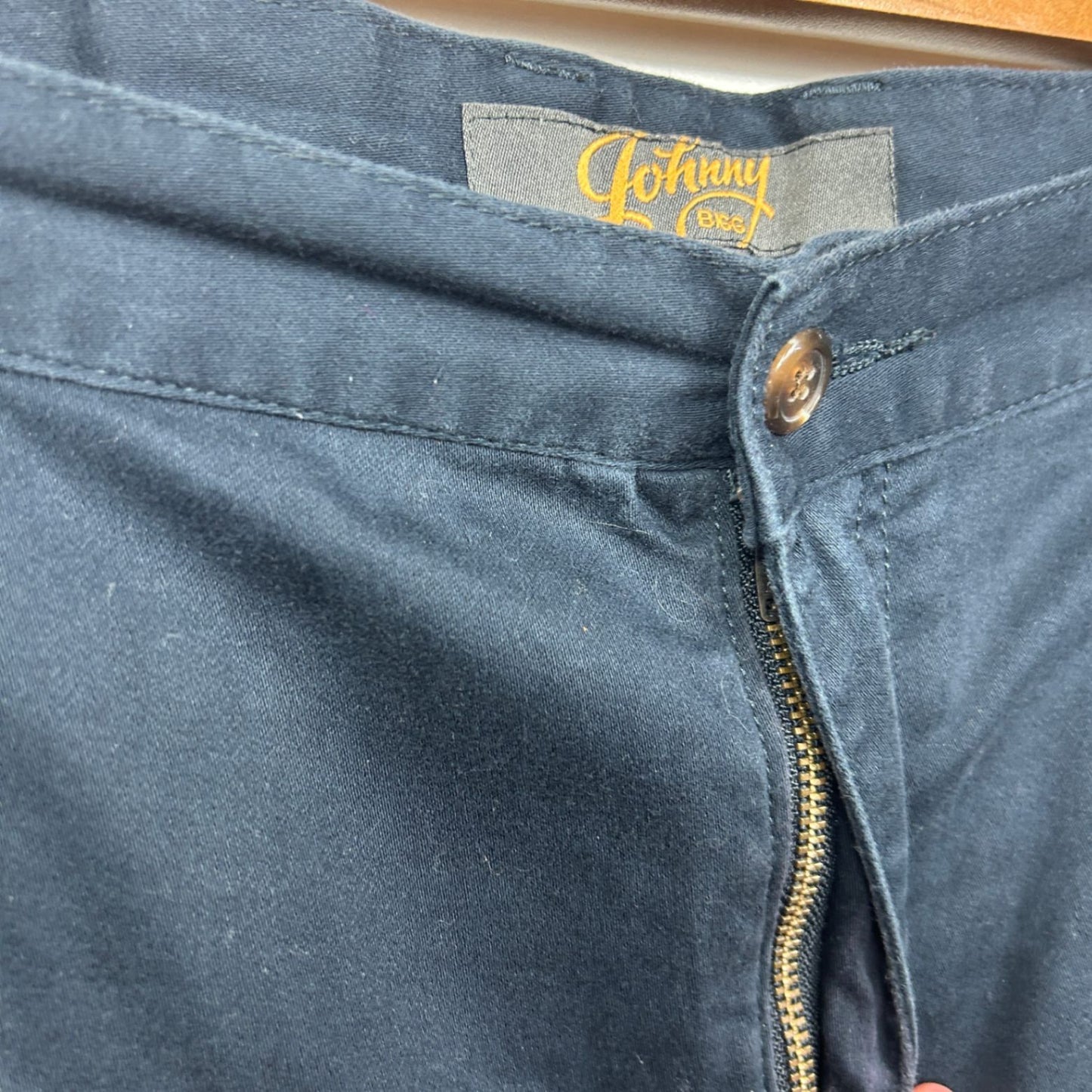 Johnny Bigg Chinos Pants Trousers Size 42 Navy Pockets Casual