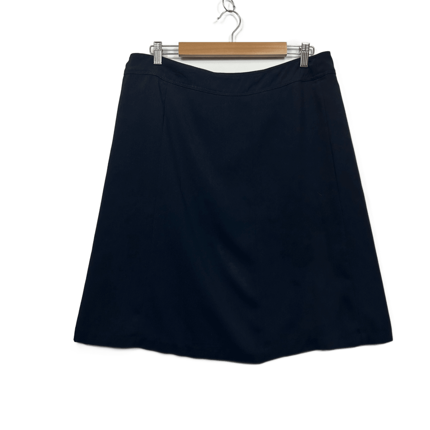 Millers Skirt Size 14 Black A-line Knee Length Side Zip