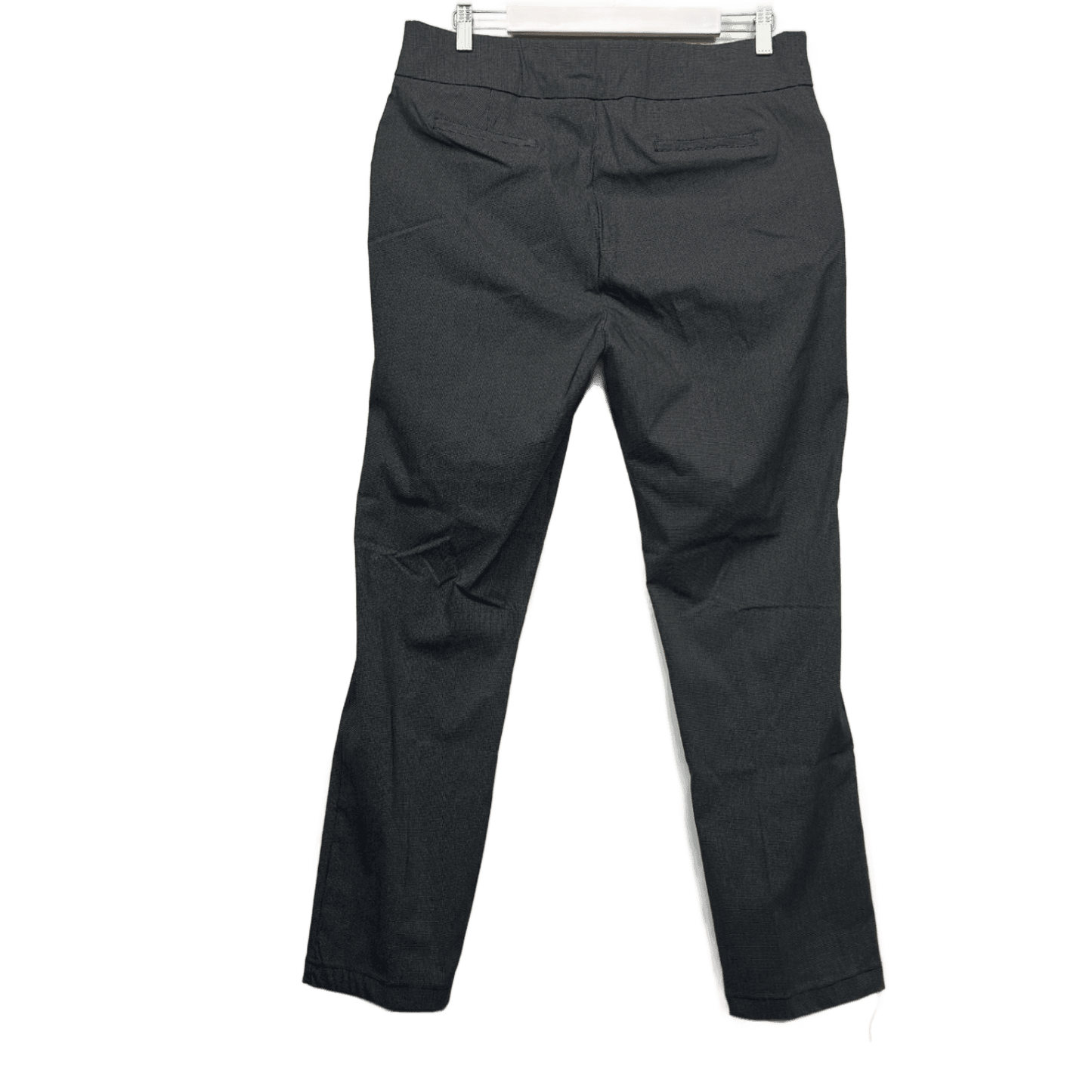 Noni B Black White Check Slim Leg Trousers Pull On Pants Size 16 XL