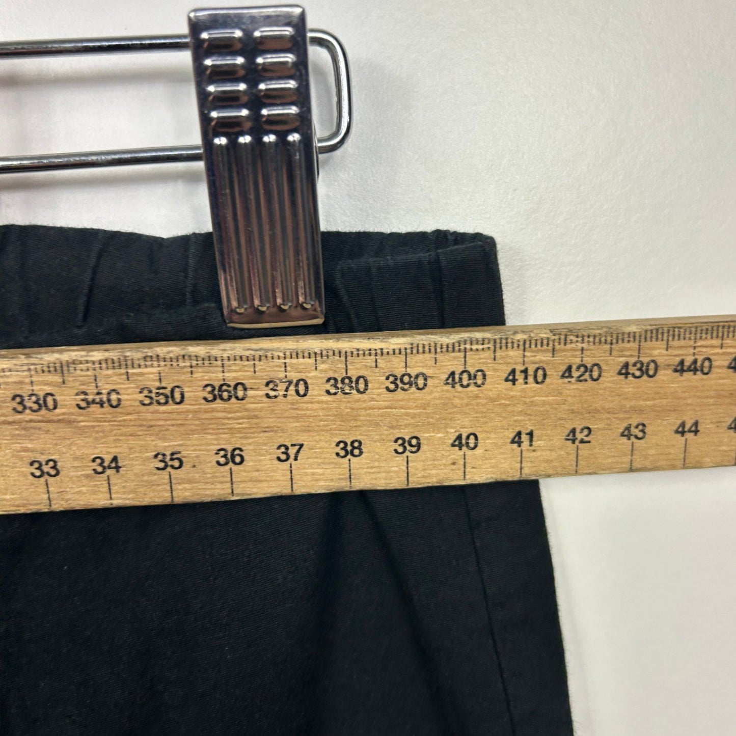 Orentique Black Trousers Pants Size 16 Ankle Length Pull On