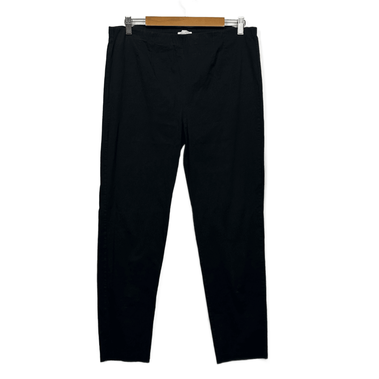 Orentique Black Trousers Pants Size 16 Ankle Length Pull On