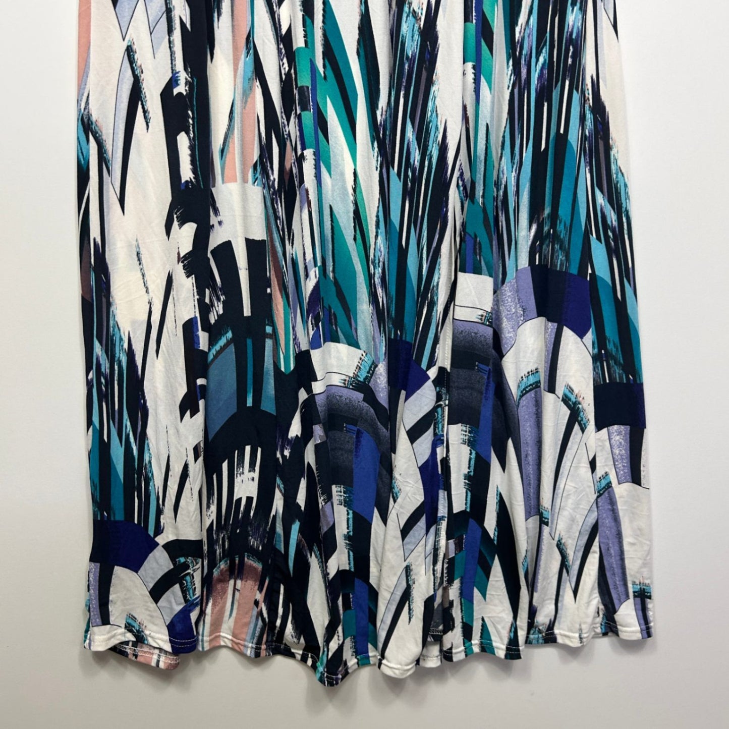 Noni B Maxi Dress Size 14 Multicoloured Sleeveless Long Length