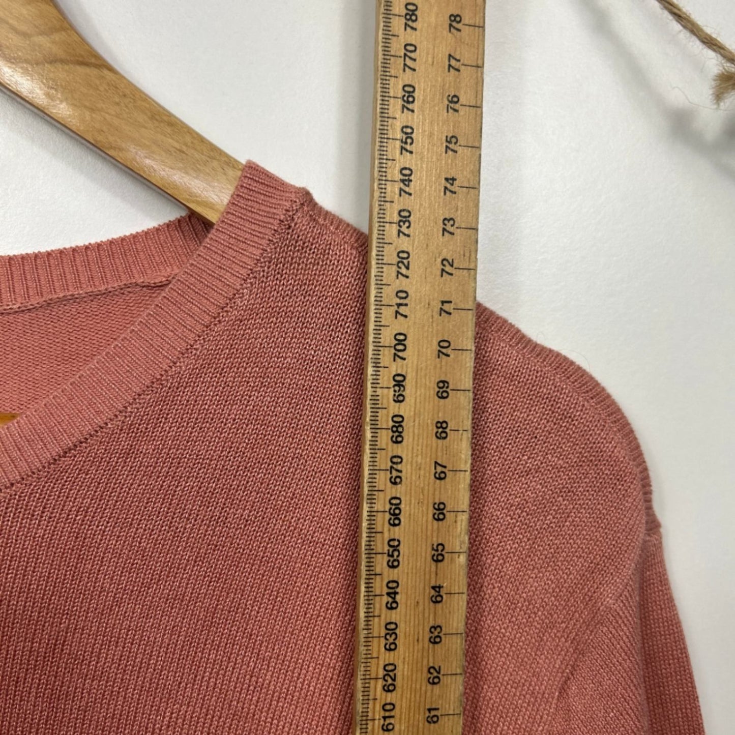 Anko Knit Jumper Size 14 Long Sleeve Lightweight Viscose Blend