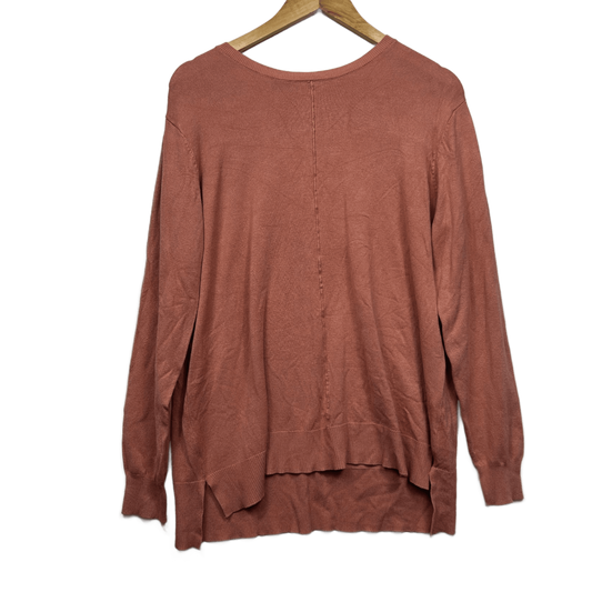 Anko Knit Jumper Size 14 Long Sleeve Lightweight Viscose Blend