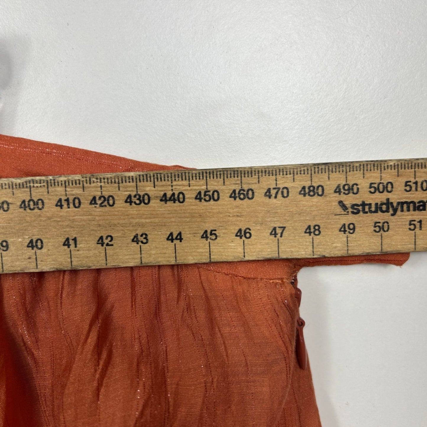 Free Woman Maxi Boho Skirt Size 18 Plus Rust Orange Tencel Blend