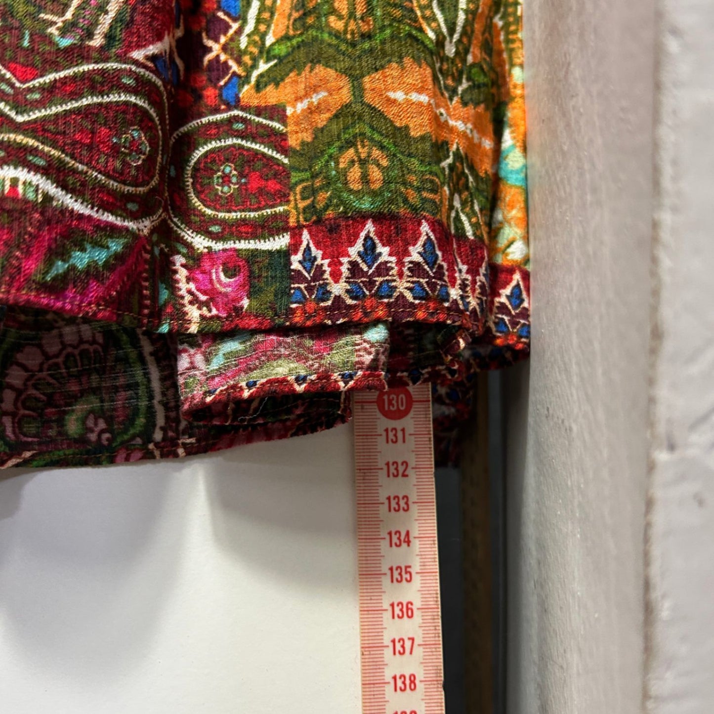 City Chic Maxi Boho Dress Size 16 Small Plus Sleeveless Multicoloured Pockets