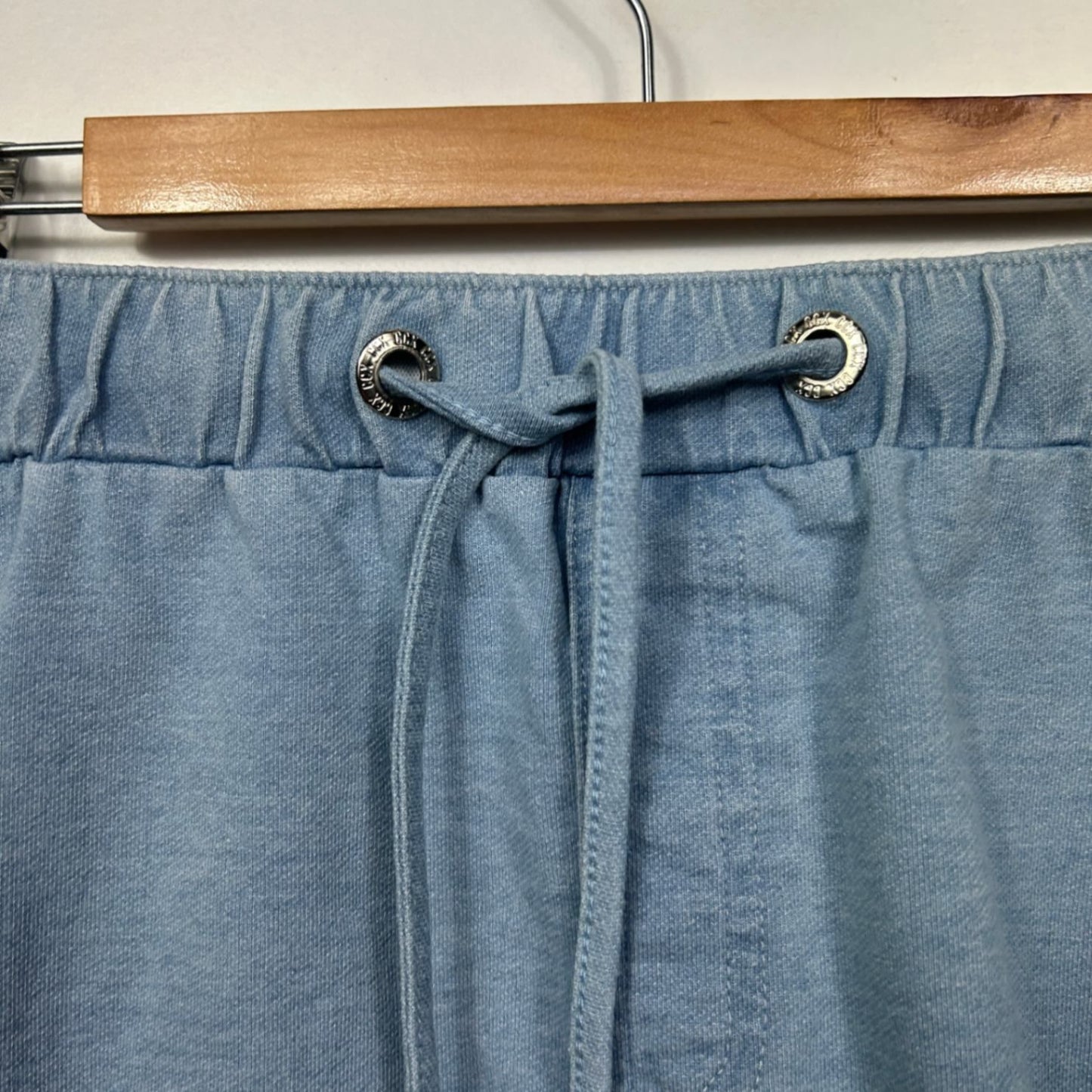 CCX City Chic Chambray Short Skirt Size 18 Plus Medium Pockets Drawstring