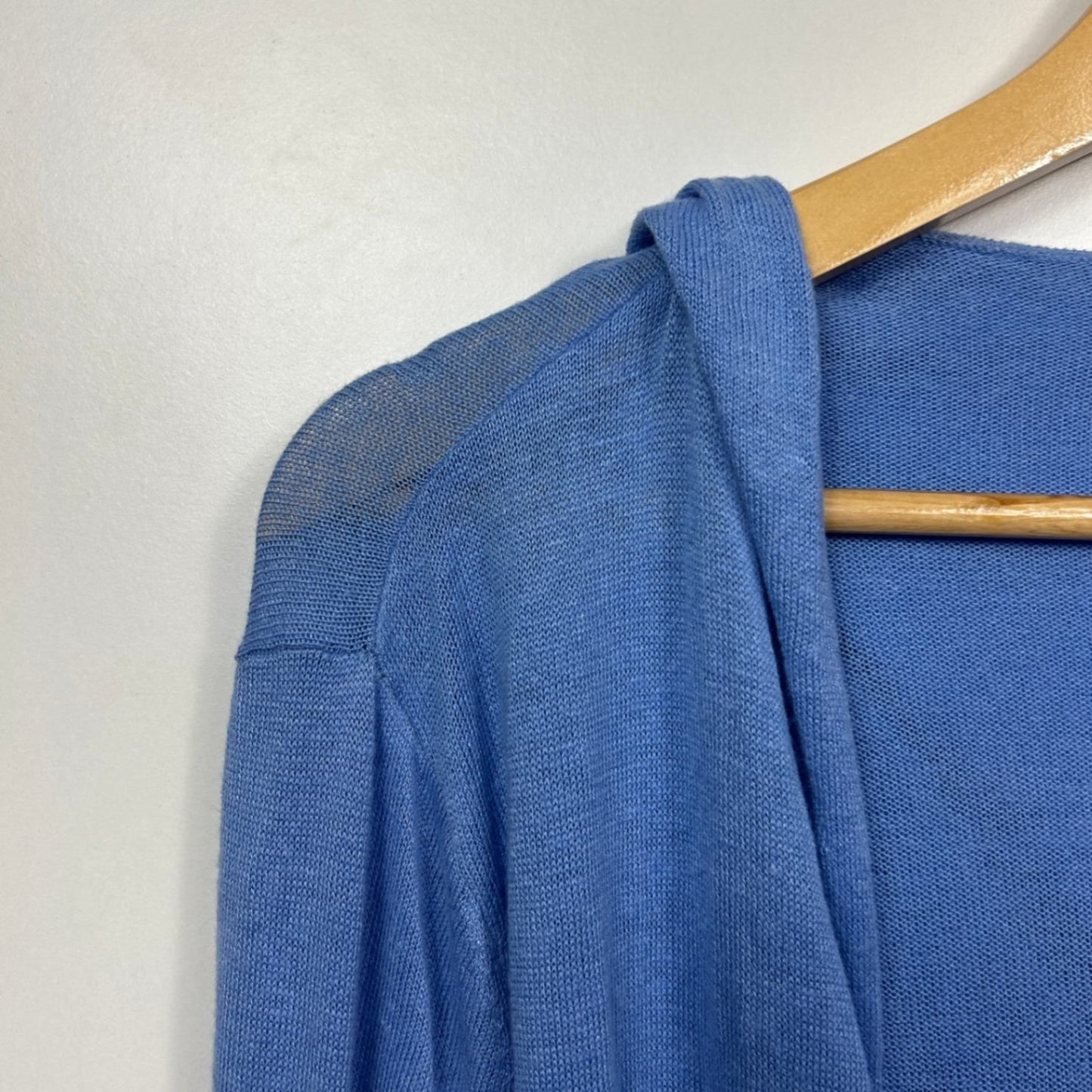 Cynthia Rowley Linen Blend Long Sleeve Hooded Cardigan Top Size 16 XL