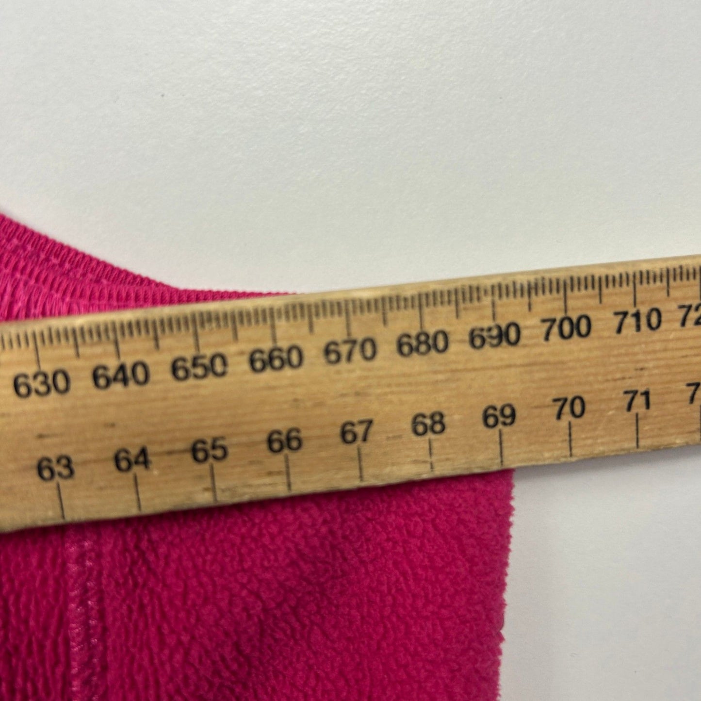 Woman Within Fleece Vest Size 18 16 1XL Pink Sleeveless Pockets