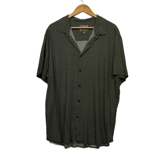 Johnny Bigg Shirt Size 3XL Green Short Sleeve
