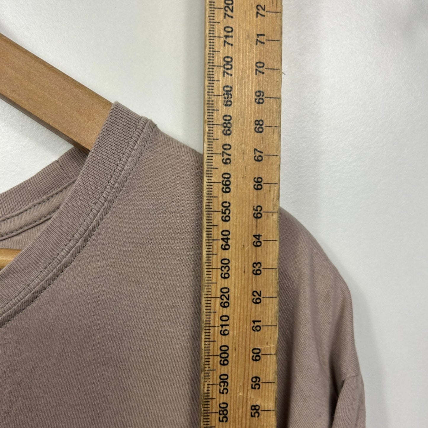 Assembly Label T-Shirt Size 14 Brown Short Sleeve 100% Cotton Logo Spellout