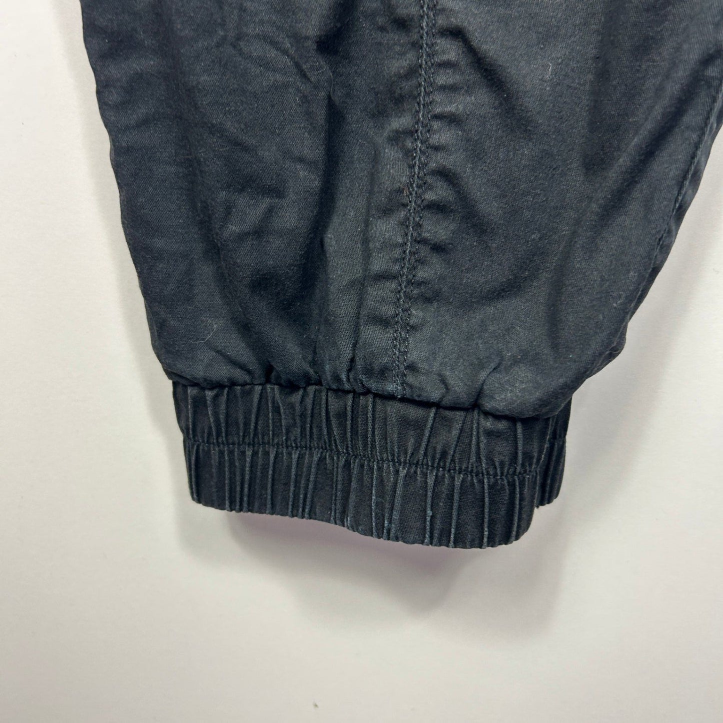 Lorna Jane Black Joggers Size 14 Large Cotton Elastane Pants Drawstring
