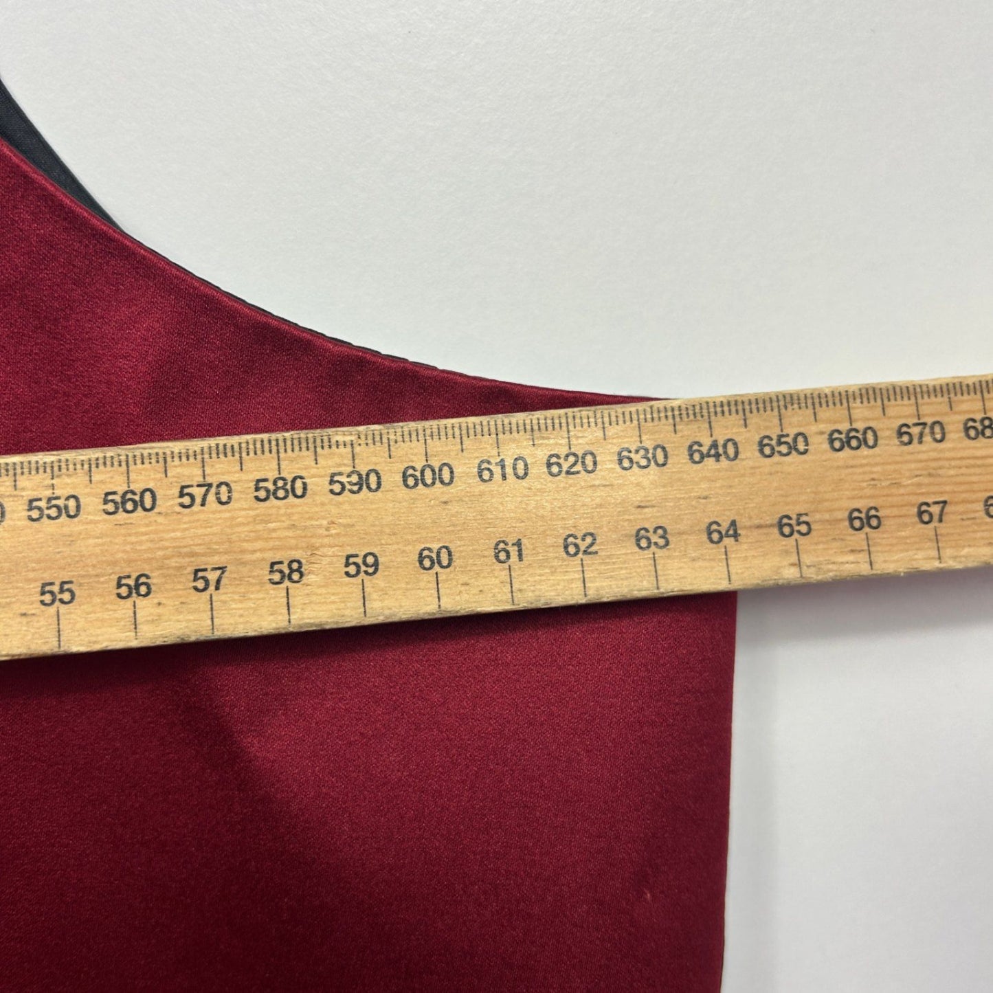 Zasel Mens Waistcoat Size 3XL Red Satin