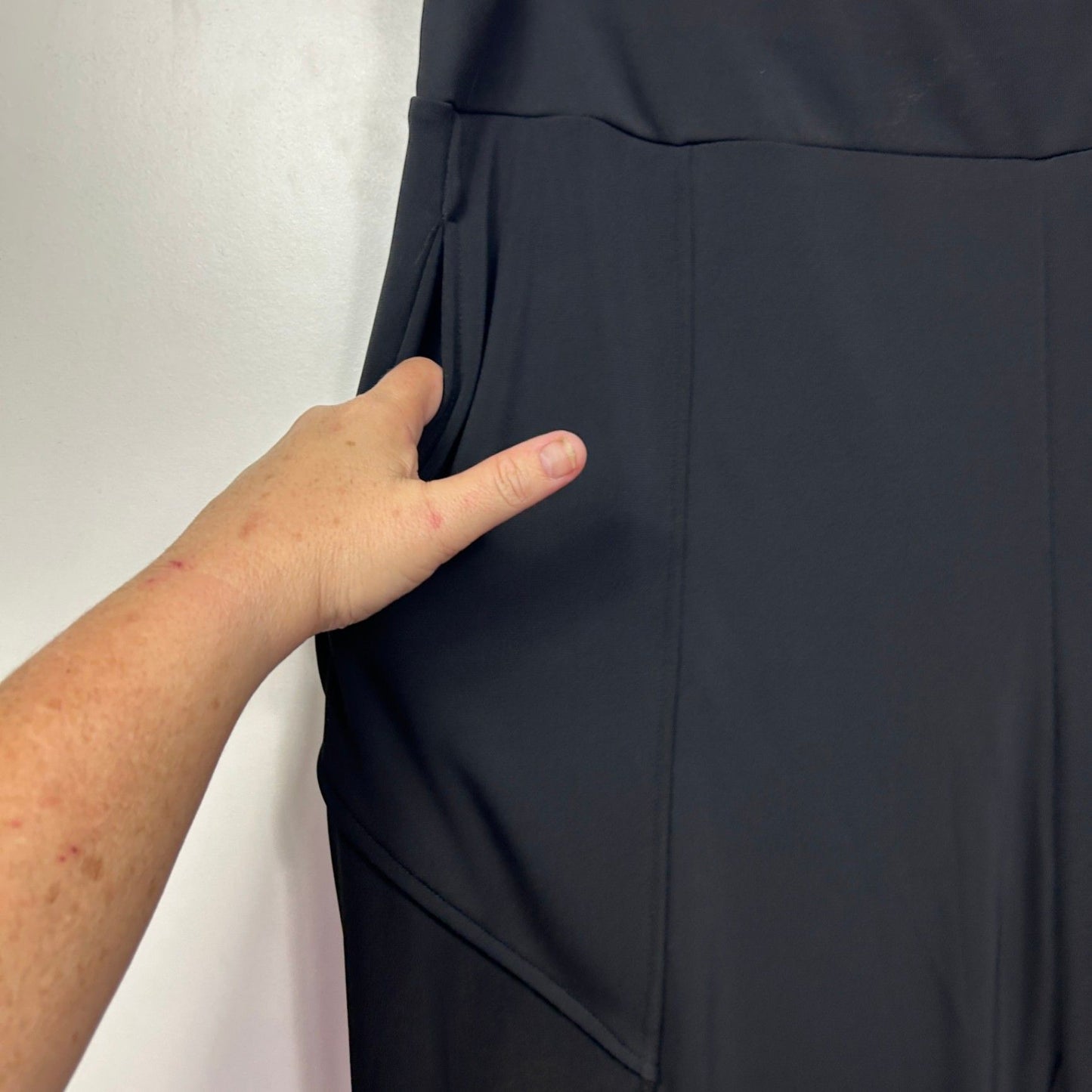 Taking Shape Pants Size 22 Black Glimmer Pockets Stretch Evening