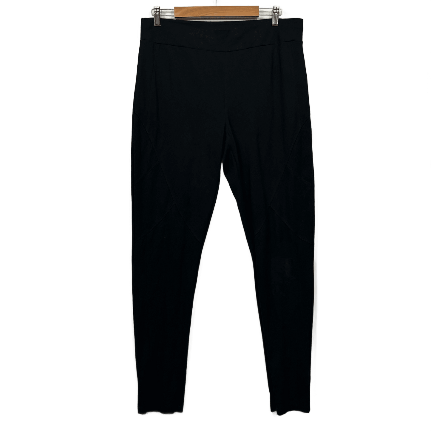 Taking Shape Pull On Pants Trousers Size 16 Black Slim