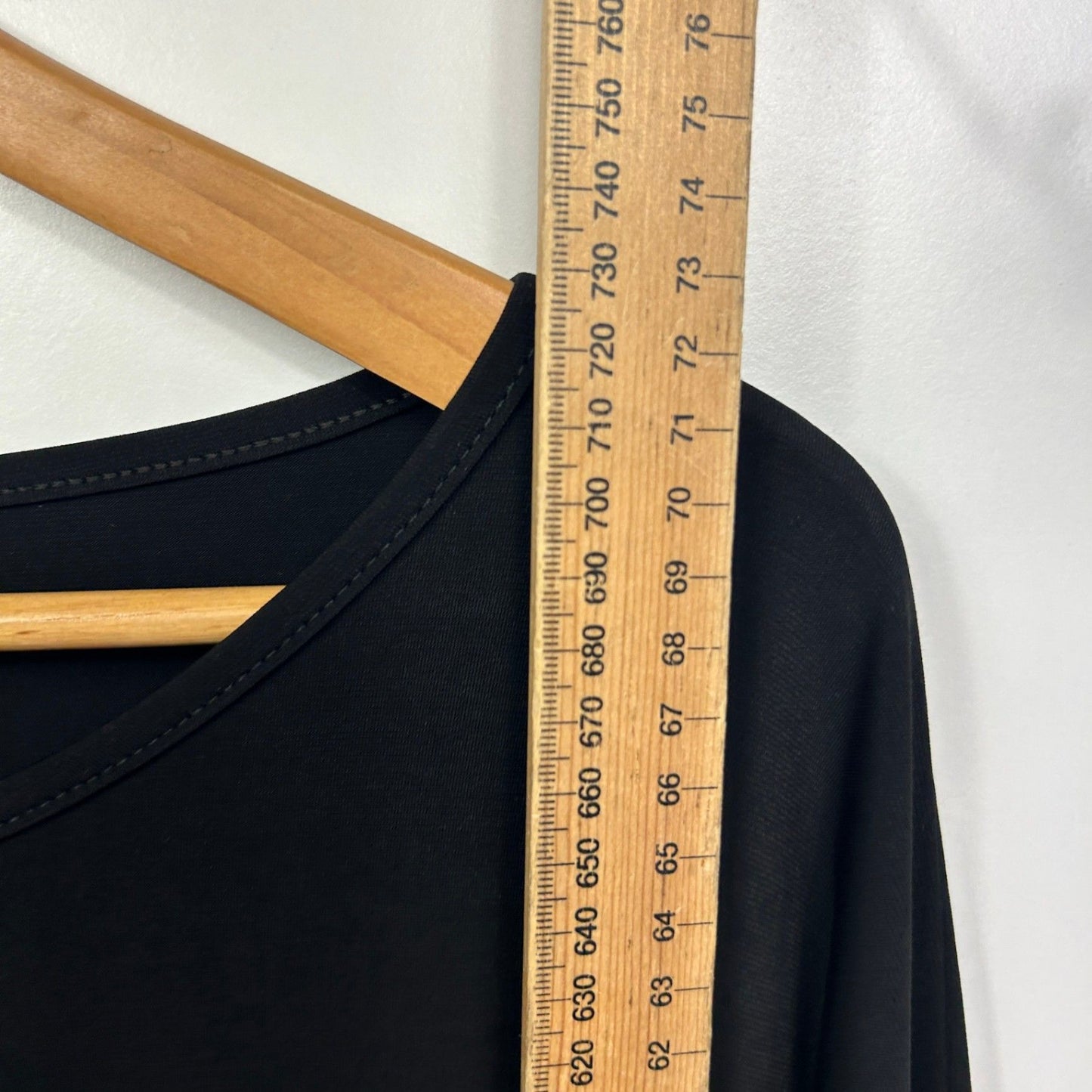 Philosophy Australia Black Batwing Top Size 16 Black *Fault