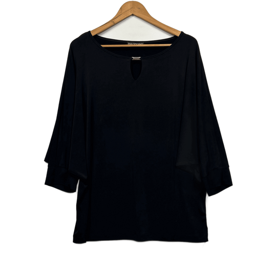 Philosophy Australia Black Batwing Top Size 16 Black *Fault