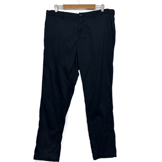 Johnny Bigg Trousers Size 38 Black Zip Fly Cotton