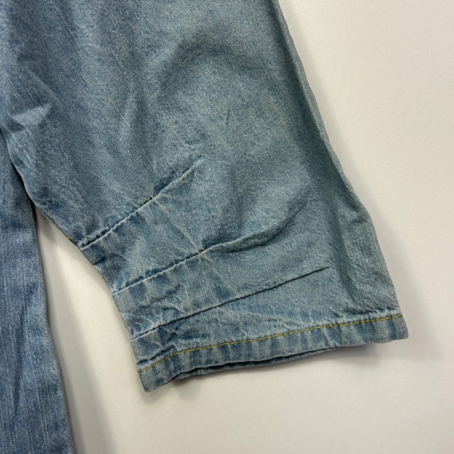 New Caroline Morgan Denim Dress Size 16 3/4 Sleeve Blue Fitted