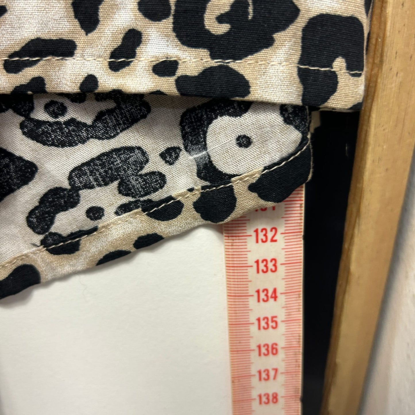 New Red Lotus Maxi Dress Size 16 XL Long Sleeve Animal Print Pockets