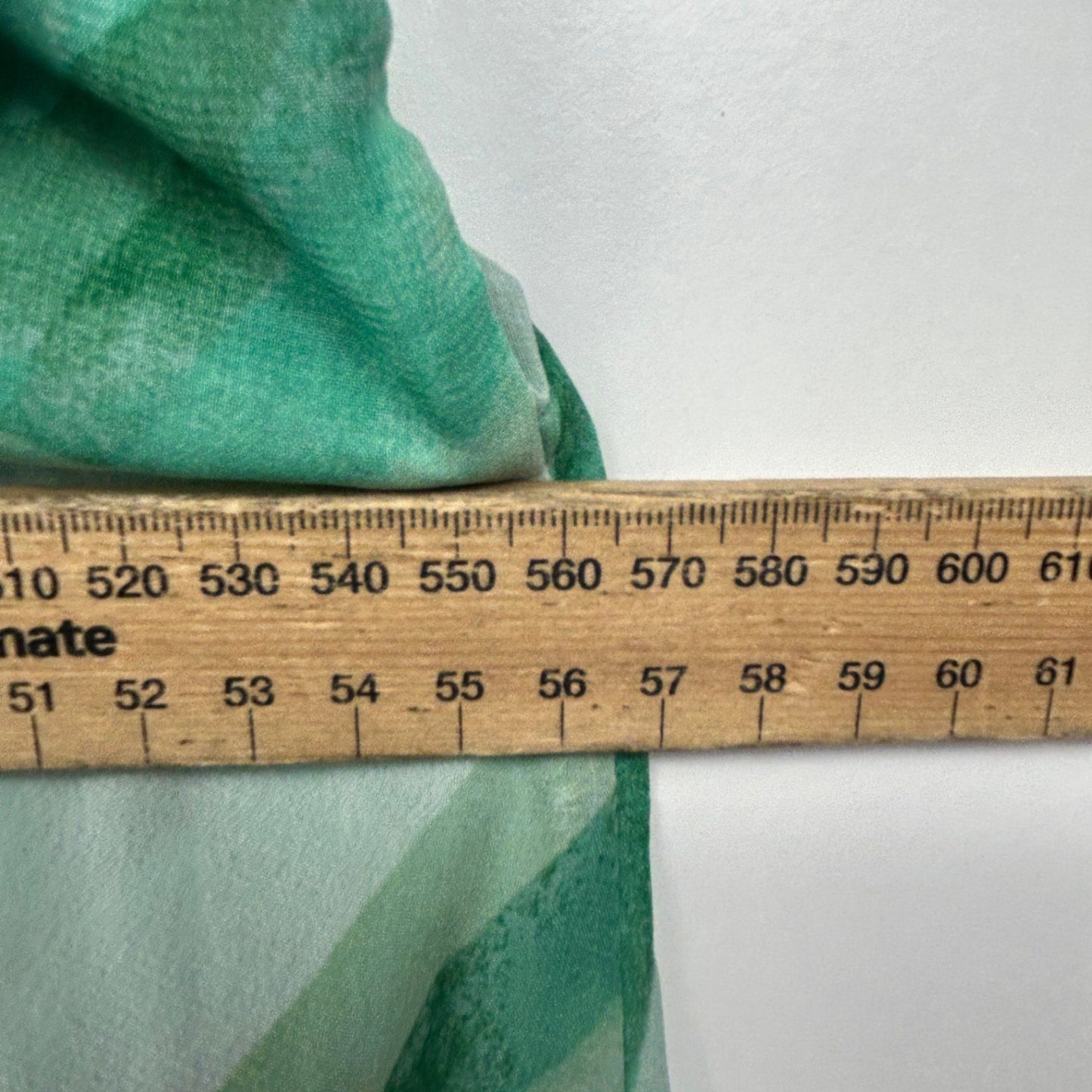 Autograph Sheer Top Layer Dress Size 14 Short Sleeve Green