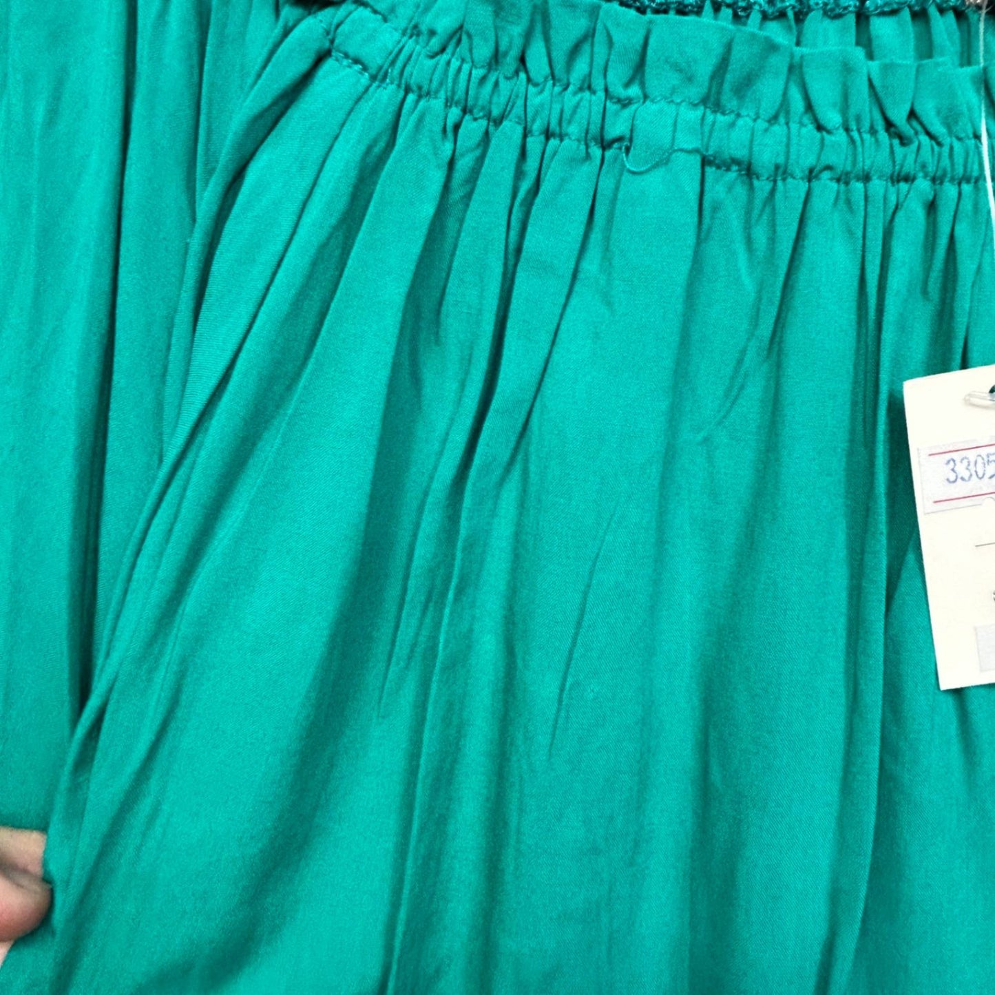 New FILO Top Size 16 Green Bell Sleeve