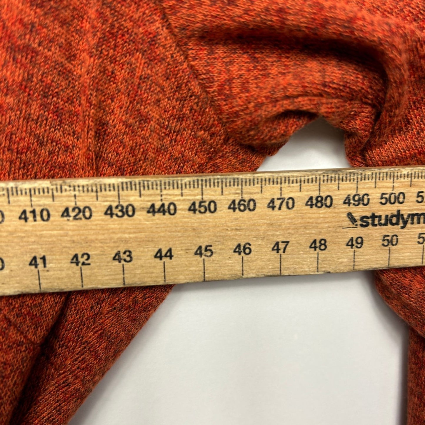 Belle Bird Knit Midi Dress Size 16 Rust Orange Long Sleeve Belted Birdsnest