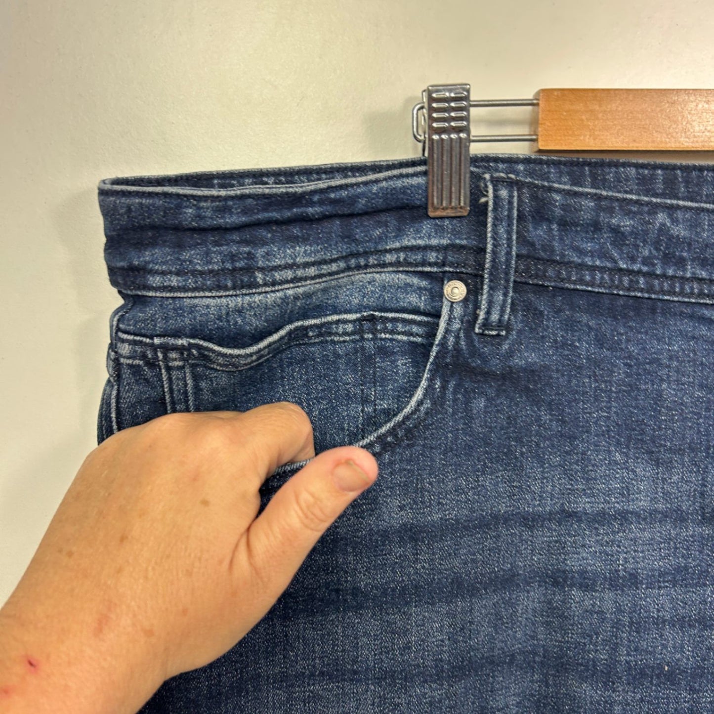 Mr Big Denim Shorts Size 50 Pockets Cotton