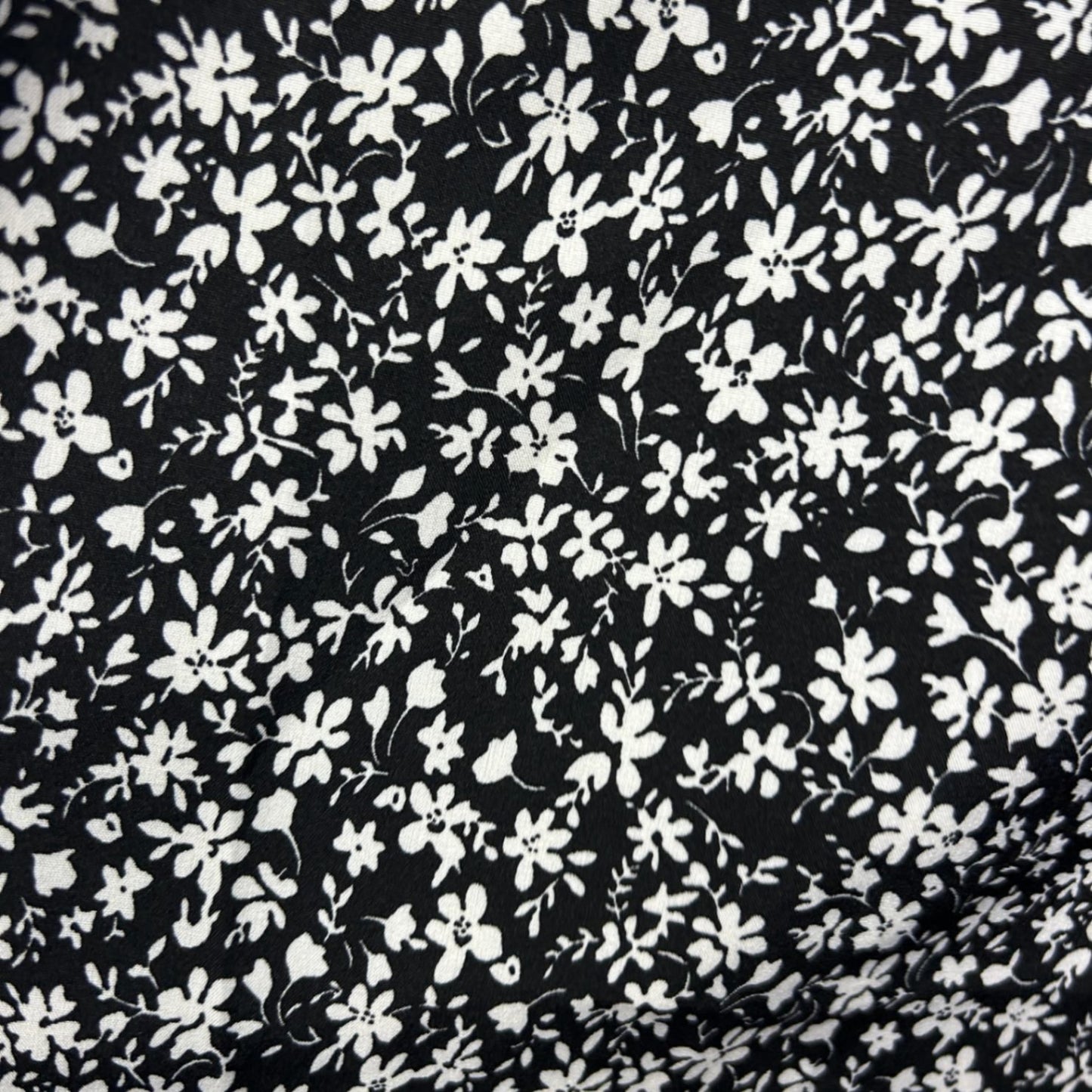 SHEIN Curve Floral Black White Wide Leg Pants Size 16 0XL