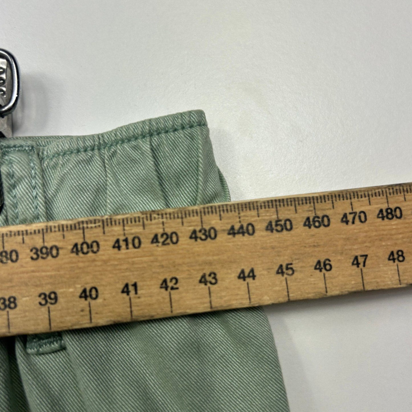 Target Woman Green Cargo Pants Cotton Casual Size 14