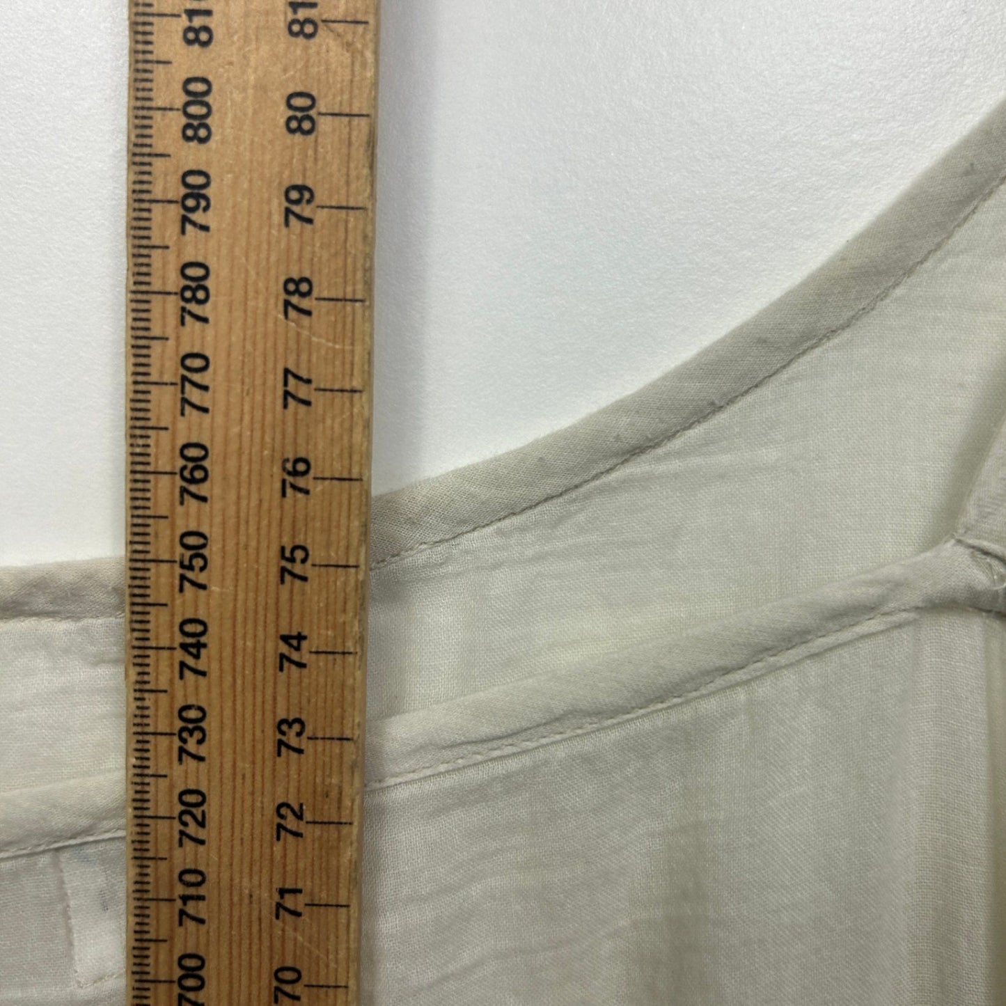 Adrift Slip Underlay Dress Layer Size XL Sleeveless Off White