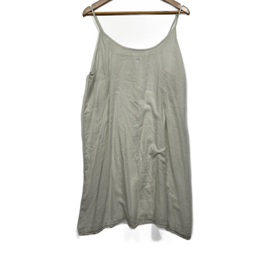 Adrift Slip Underlay Dress Layer Size XL Sleeveless Off White